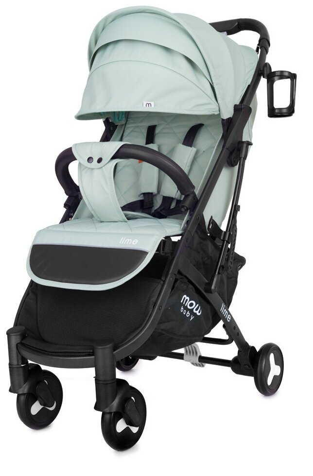 Коляска прогулочная Mowbaby Lime MB100 Mint. Цвет: Мятный