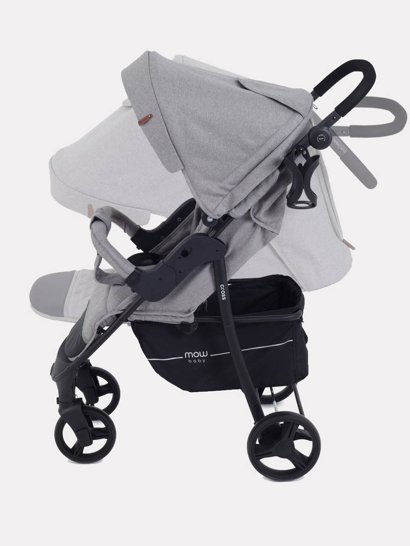Коляска прогулочная Mowbaby Cross Gold Beige