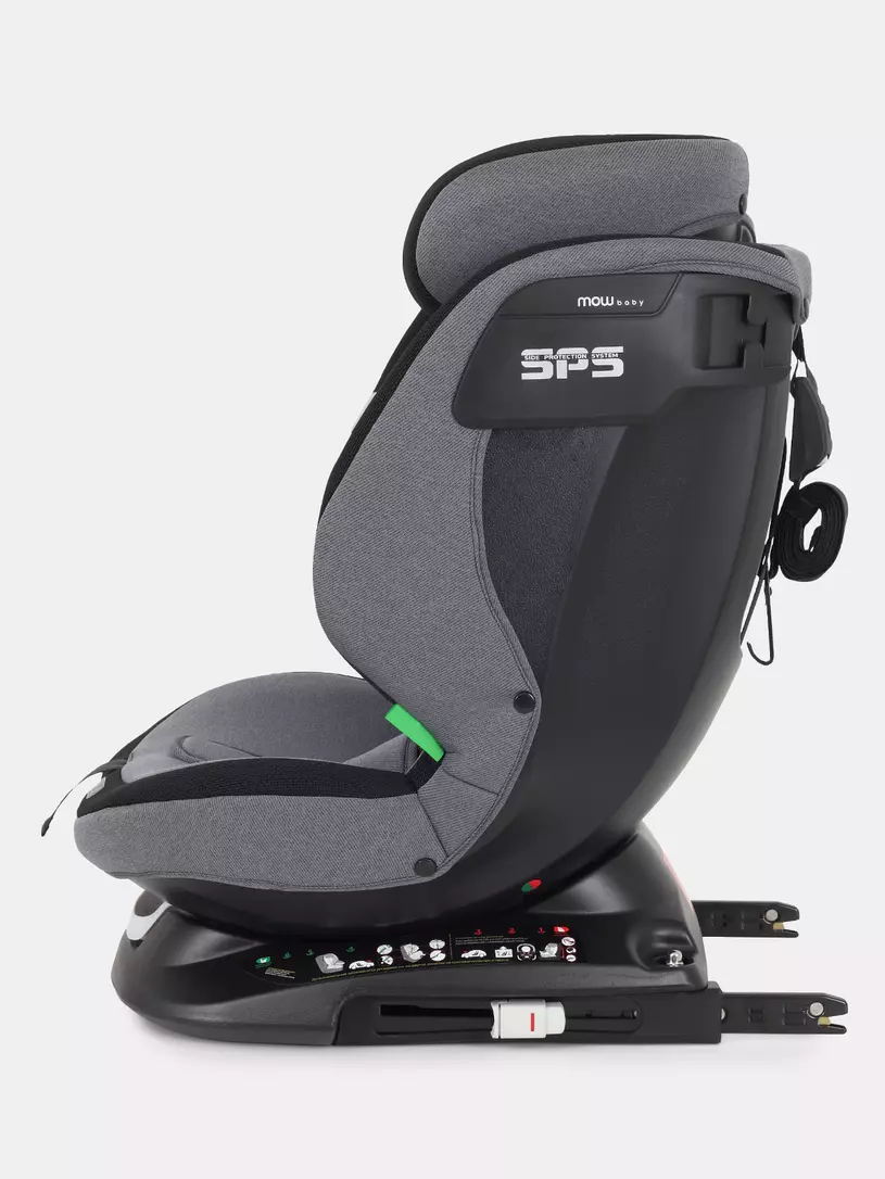 Автокресло Mowbaby Motion isofix (40-150 см) Grey