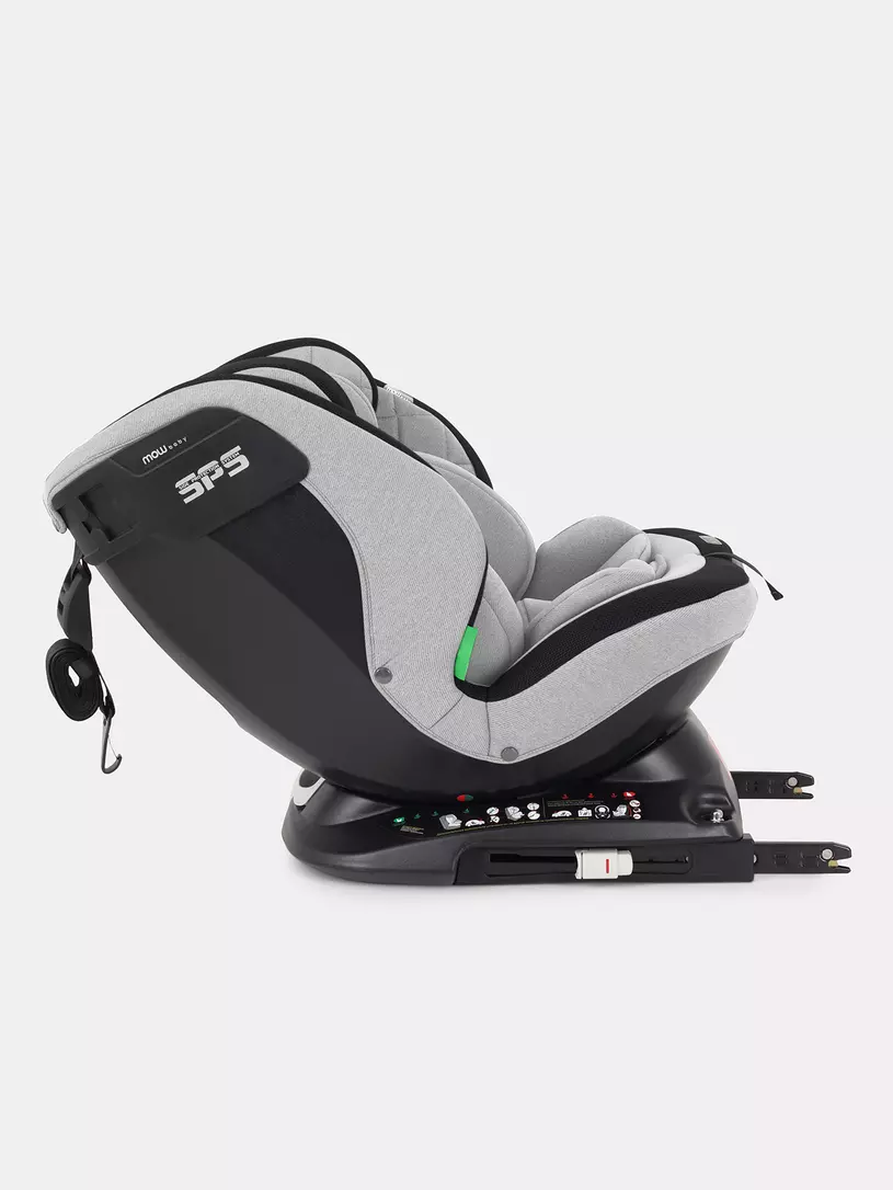 Автокресло Mowbaby Motion isofix (40-150 см) Light grey