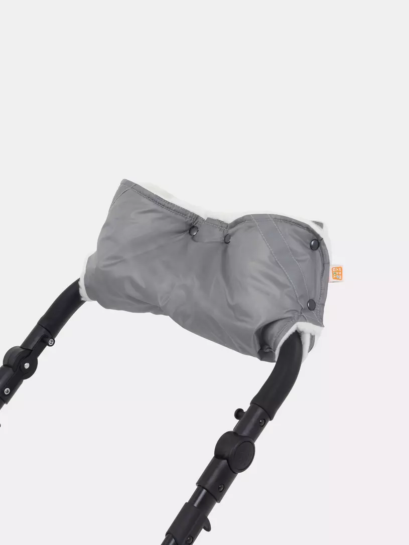 Муфта для рук на коляску Топотушки серый