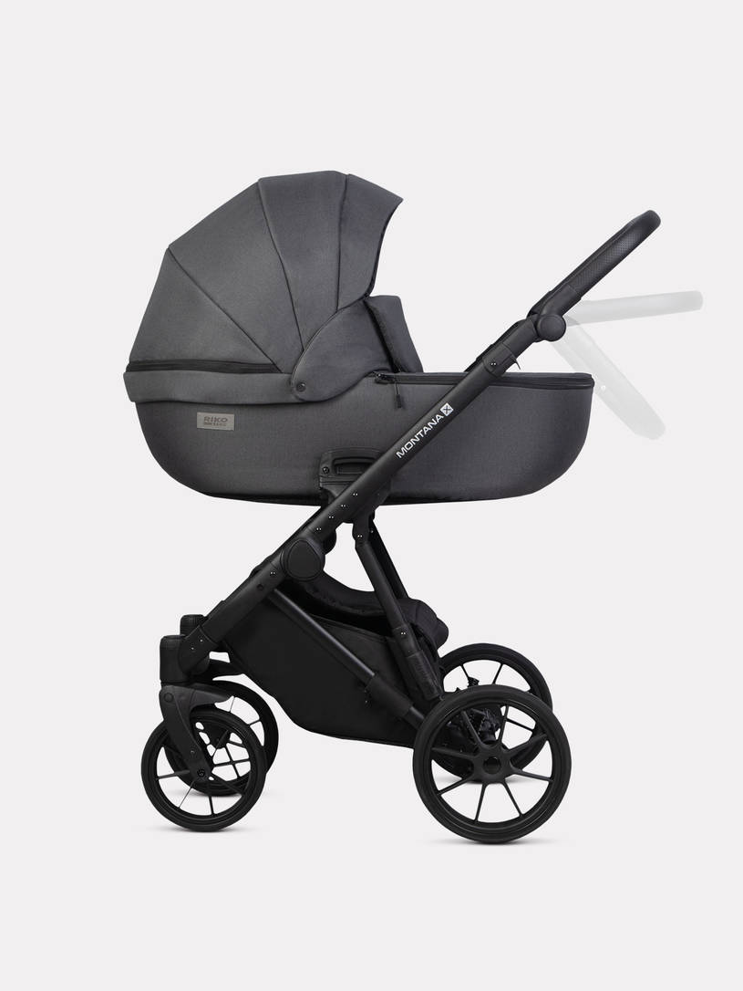 Коляска 2 в 1 Riko Basic Montana X 53 Dark grey