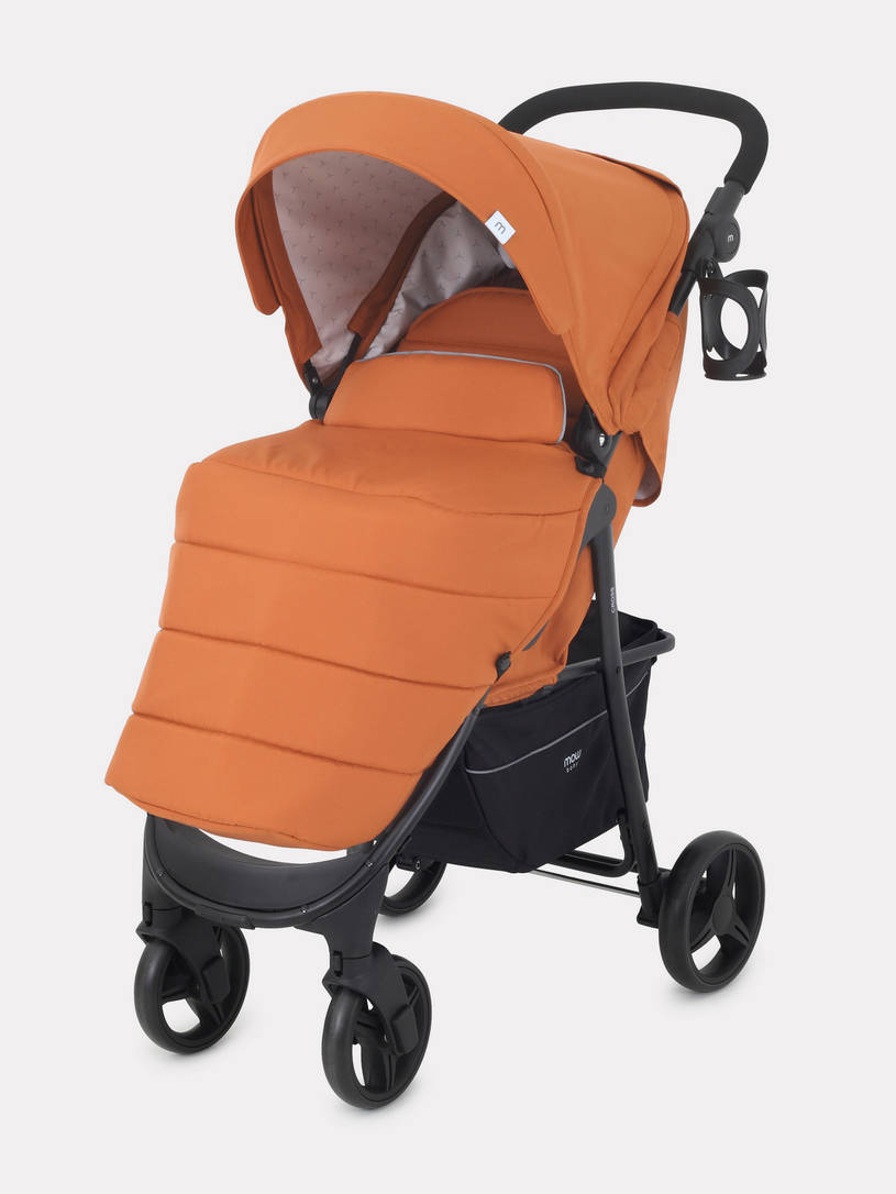 Коляска прогулочная Mowbaby Cross 2024 brown