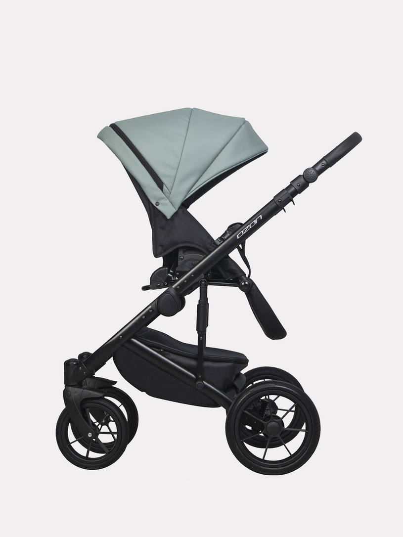 Коляска 3 в 1 Riko Basic Ozon Pastel 05, Оливковый