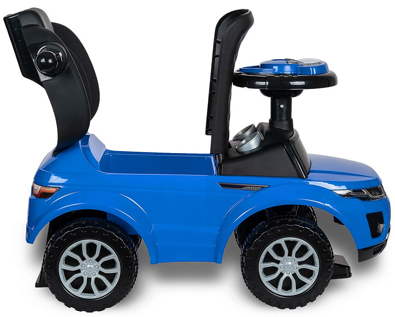 Каталка с ручкой Sevillababy Sport Car 3 в 1 614W синий