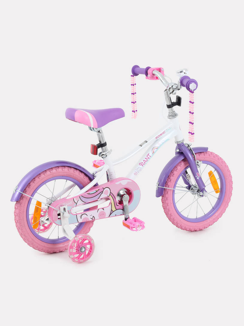 Велосипед 2-х колесный Rant Sonic 14 белый