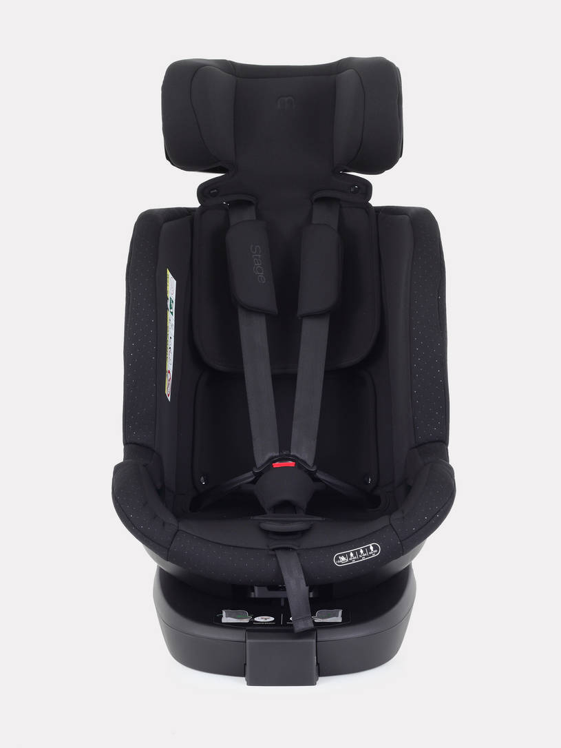 Автокресло Mowbaby Stage isofix (40-150 см) 0-36 кг Black
