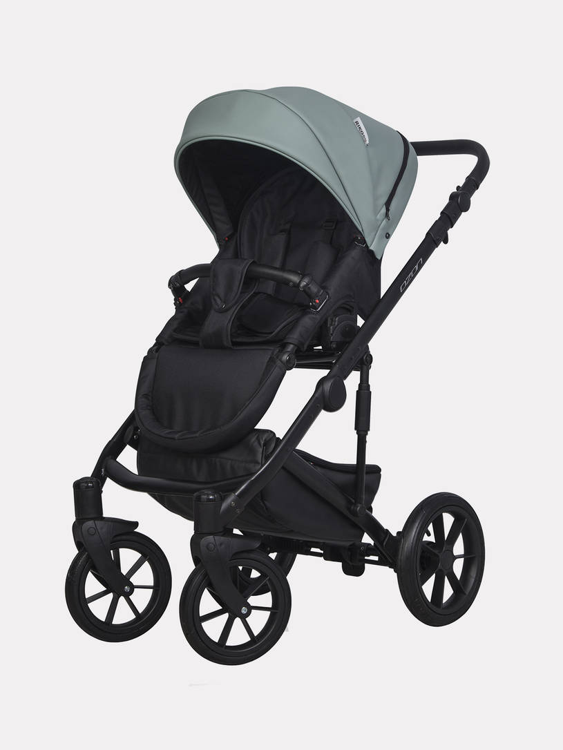 Коляска 2 в 1 Riko Basic Ozon Pastel 05, оливковый