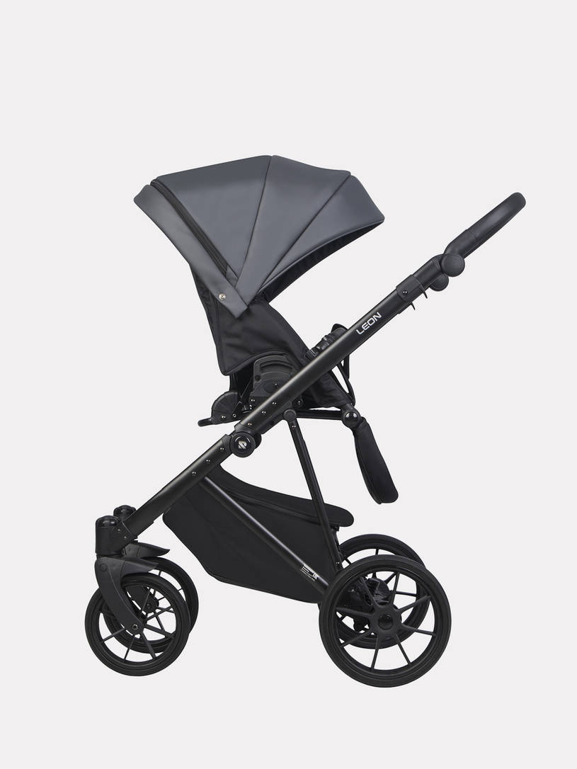 Коляска 2 в 1 Riko Basic Leon 03 Grafite