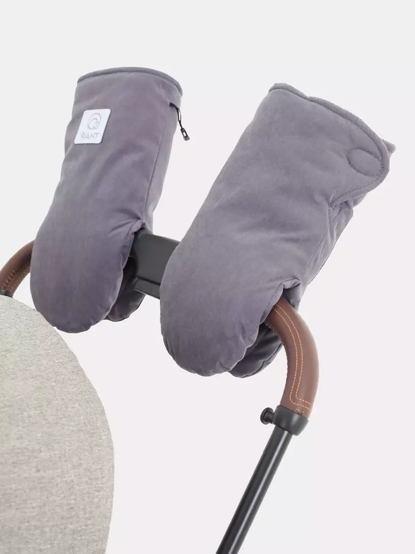 Рукавички на коляску Rant Nice&Warm серый
