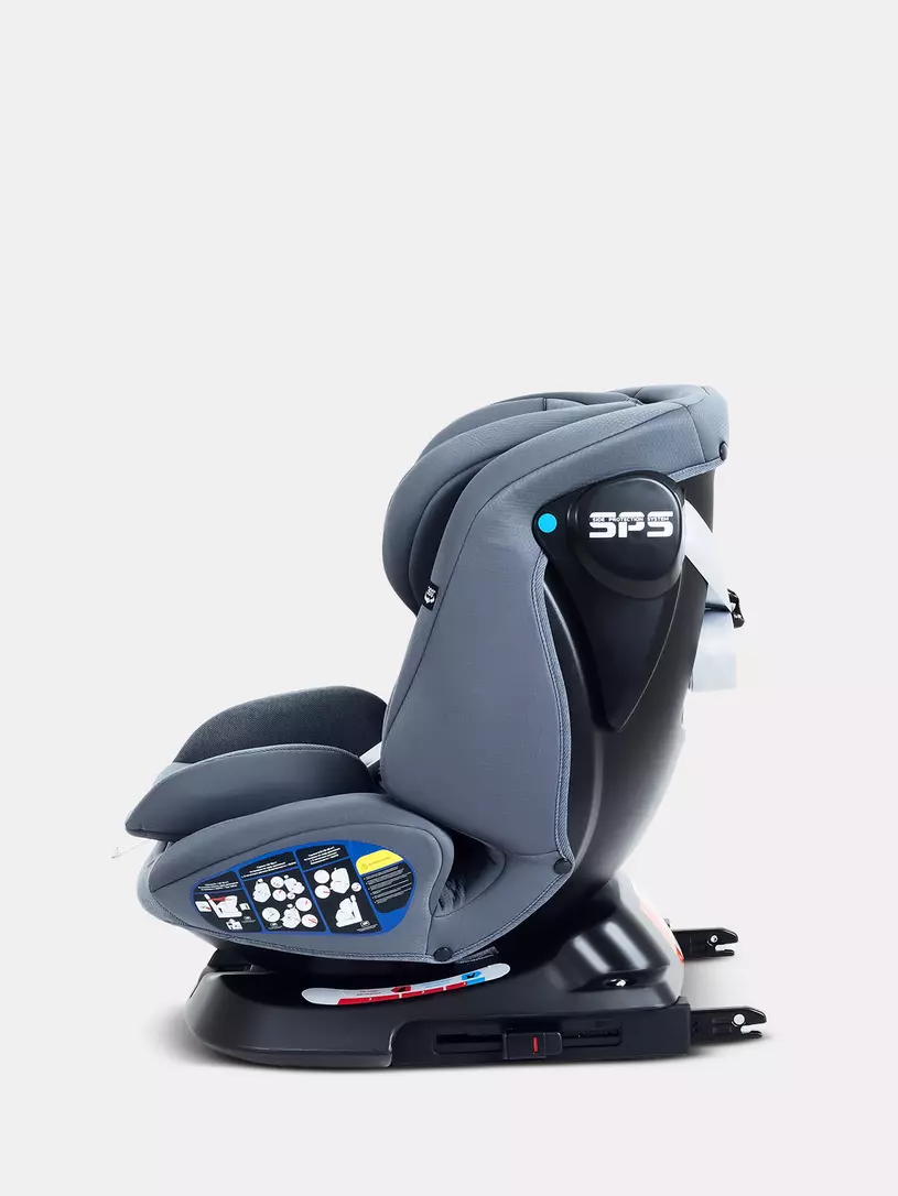Автокресло Rant Nitro new isofix группа 0/1/2/3 (0-36 кг) Grey