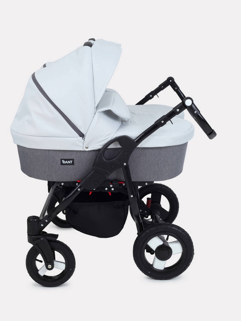Коляска для двойни 2 в 1 Rant Dream Duo 01 графит-серый
