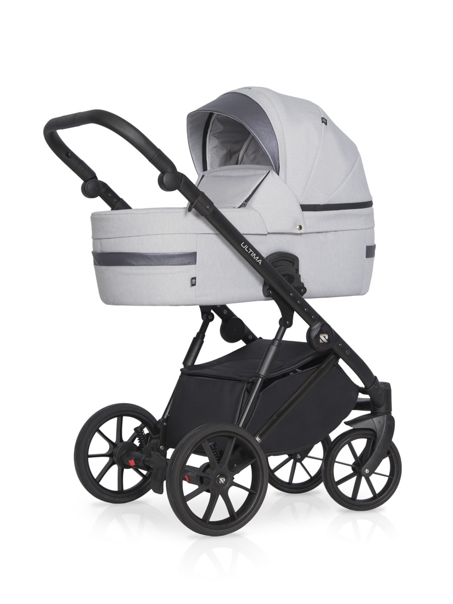 Коляска 2 в 1 Riko Ultima 01 Grey Fox серый