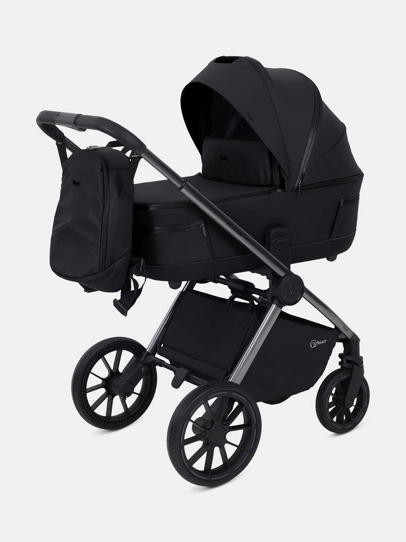 Коляска 2 в 1 Rant Falcon Therm Black