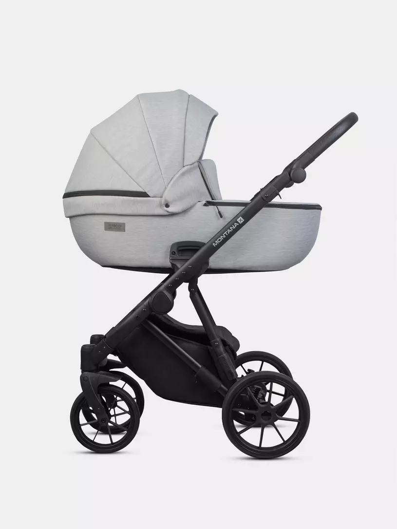 Коляска 2 в 1 Riko Basic Montana X 03 серый