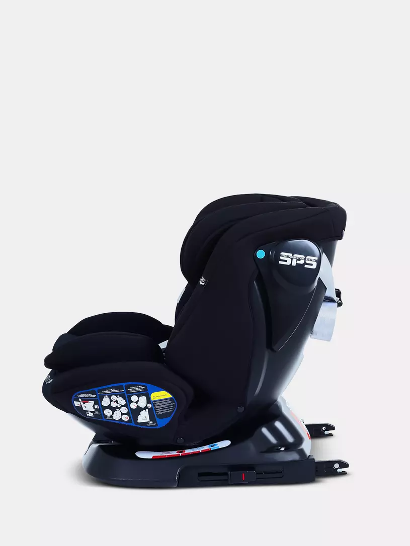 Автокресло Rant Nitro new isofix группа 0/1/2/3 (0-36 кг) Black