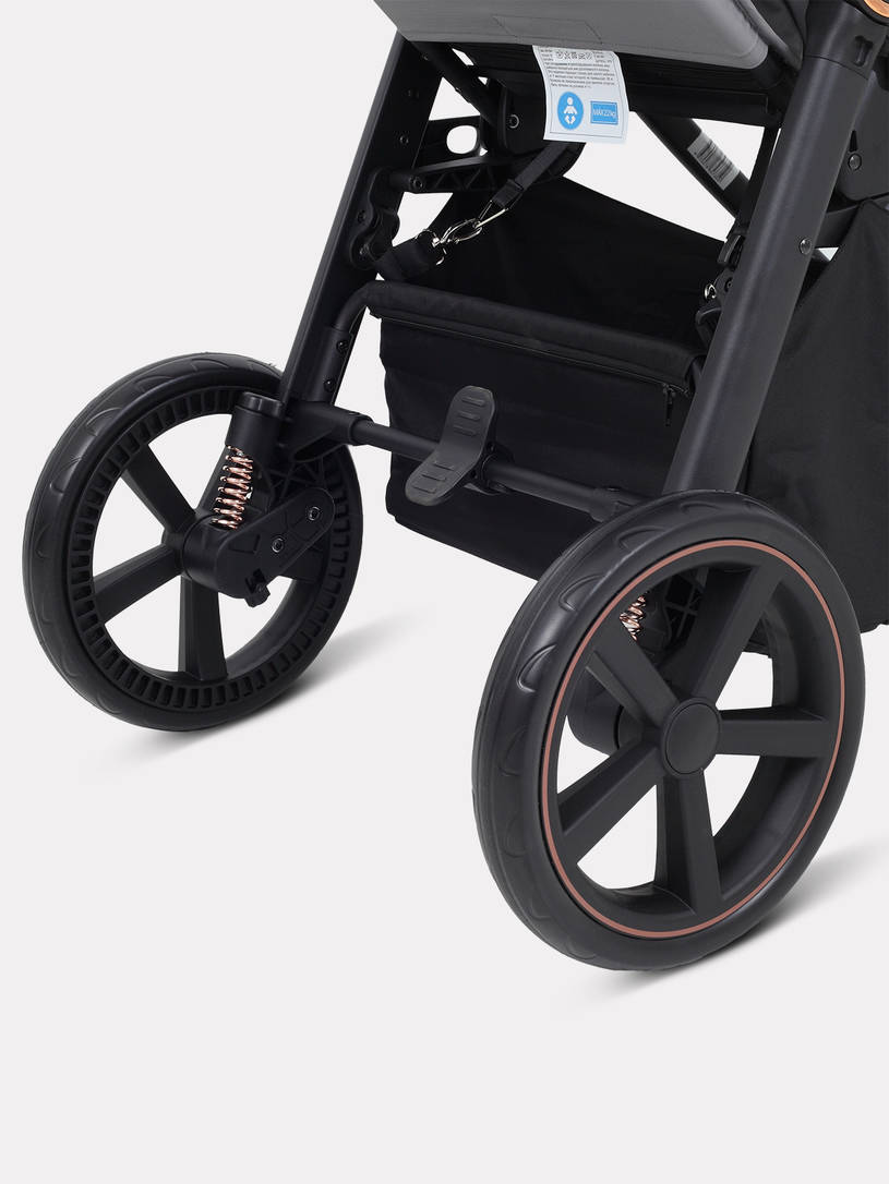Коляска прогулочная Mowbaby Trail 2025 Black