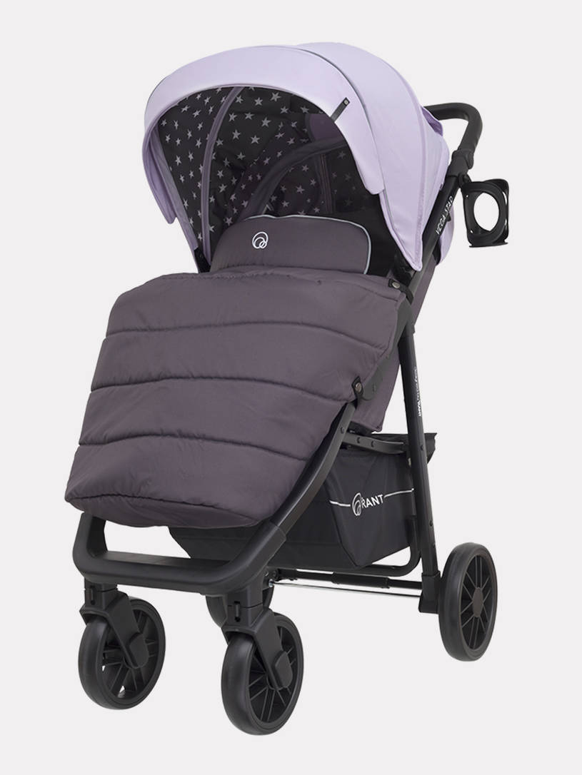 Коляска прогулочная Rant Vega Star Sweet Lavender. Цвет: Фиолетовый