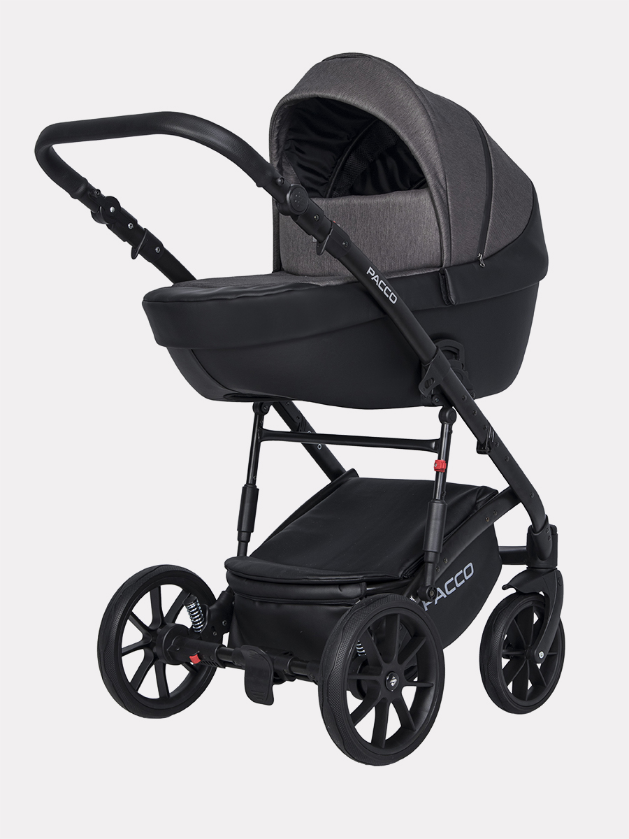 Коляска 3 в 1 RIKO BASIC PACCO 04 Carbon