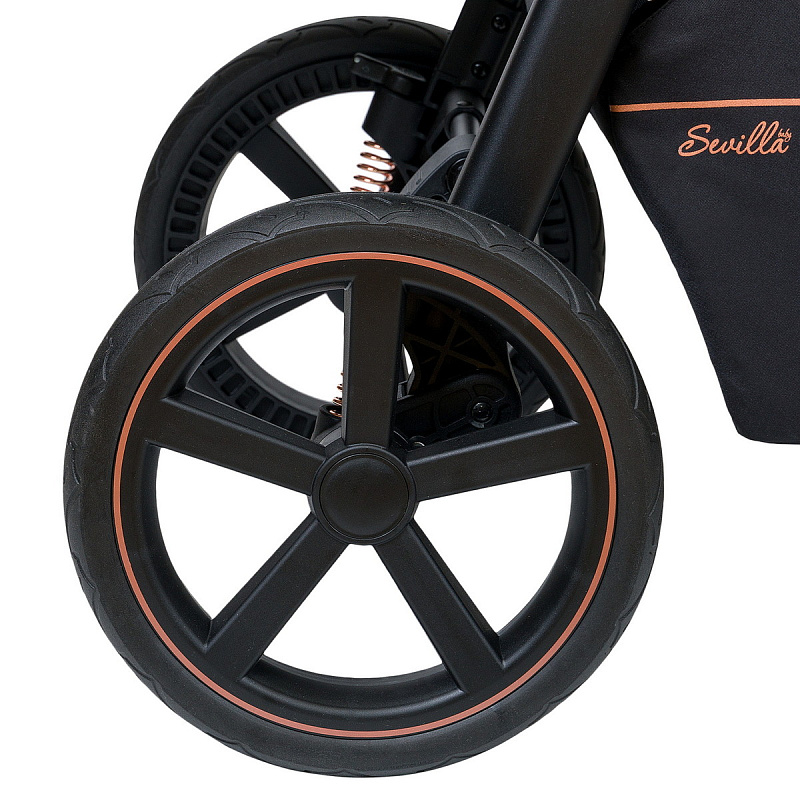 Детская прогулочная коляска Sevillababy Ellion черный