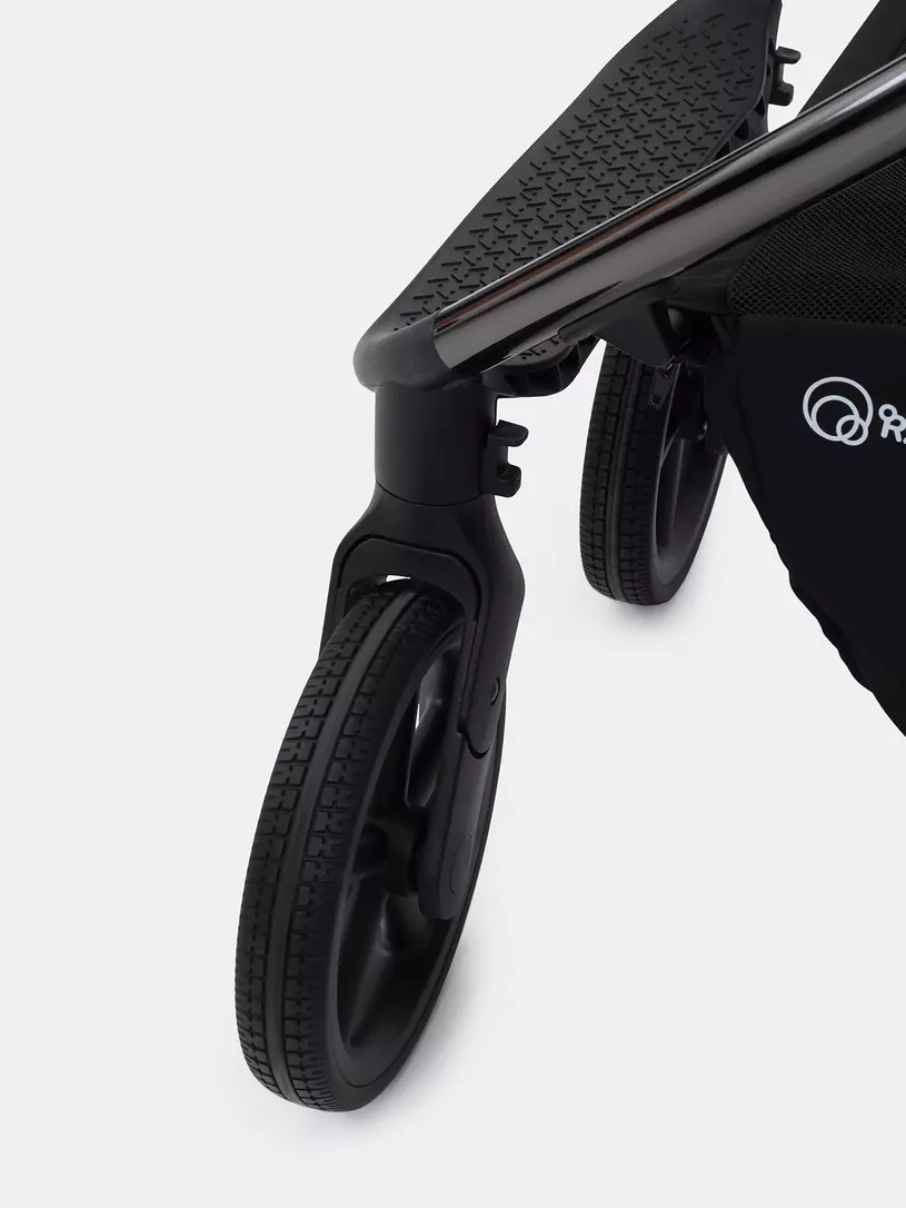 Коляска 2 в 1 Rant Teo Black Chrome Black