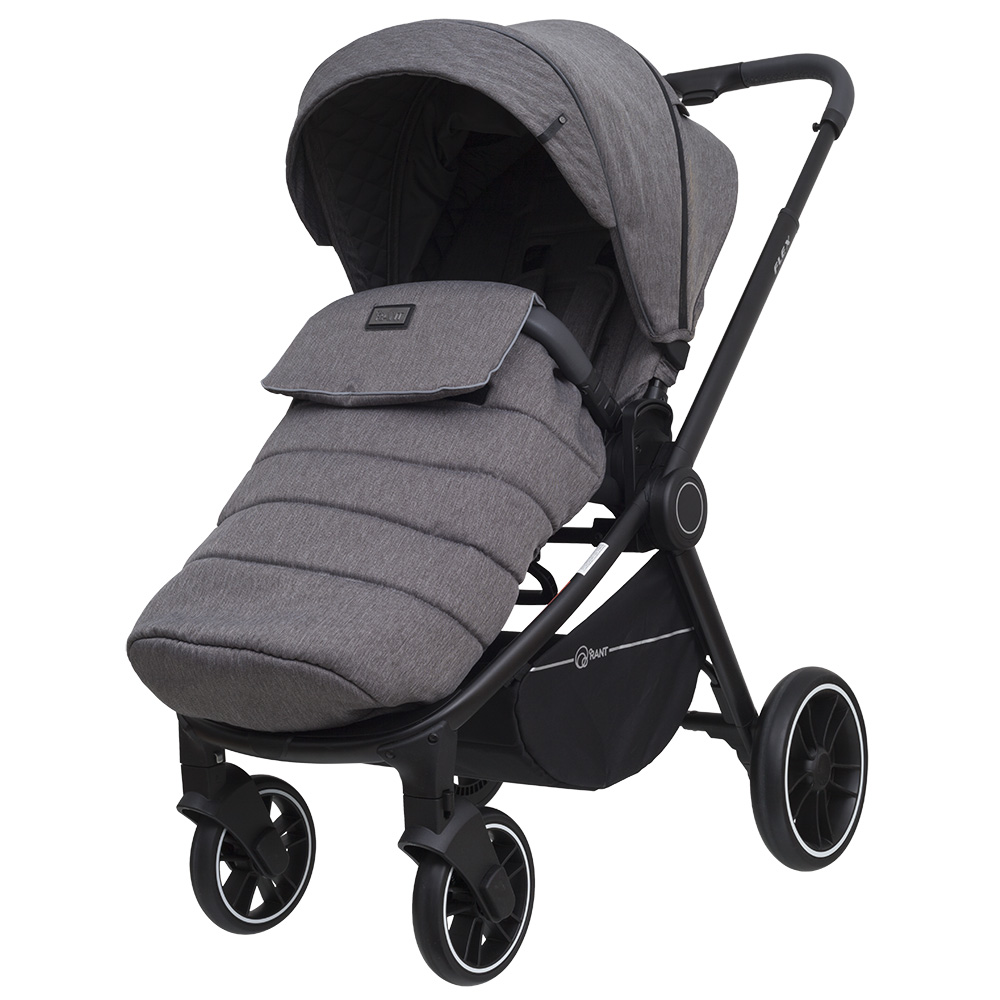 Коляска 3 в 1 Rant Flex Trends Grey серый