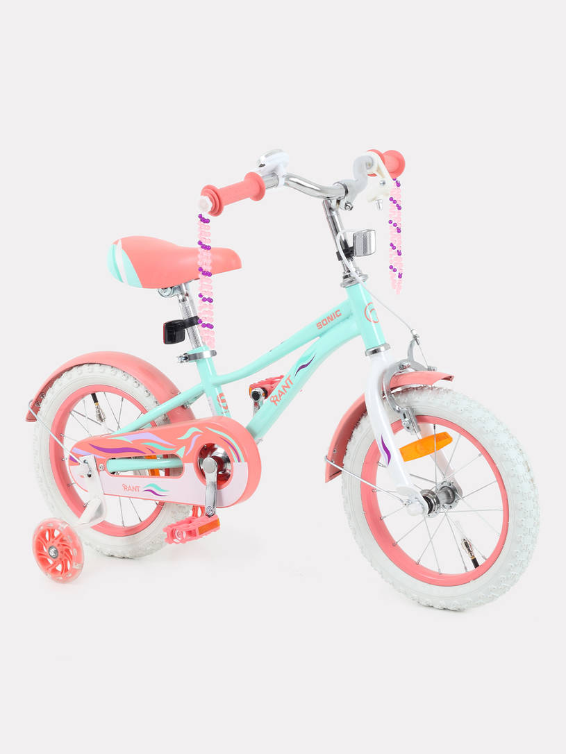 Велосипед 2-х колесный Rant Sonic 14 мятный