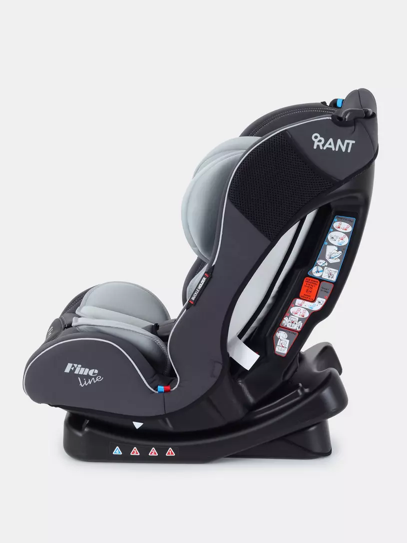 Автокресло Rant Fiesta группа 0-1-2 (0-25 кг), цвет: серый