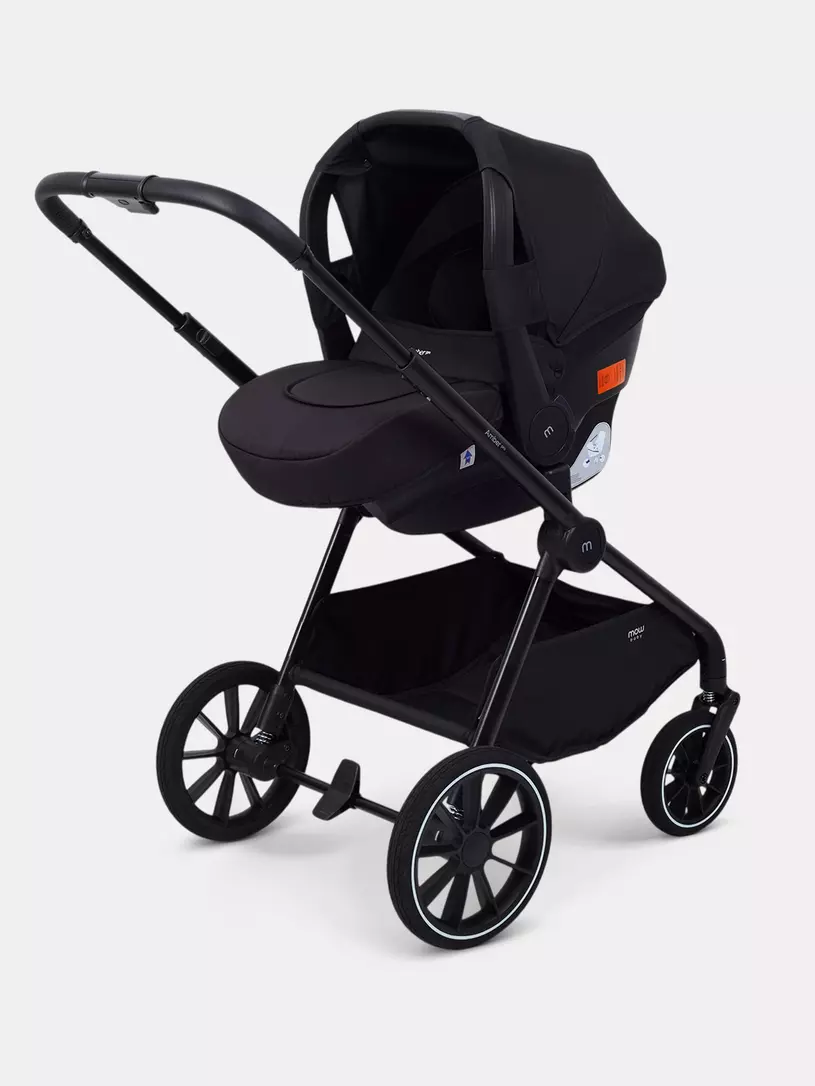 Коляска 3 в 1 Mowbaby Amber PRO Moon grey