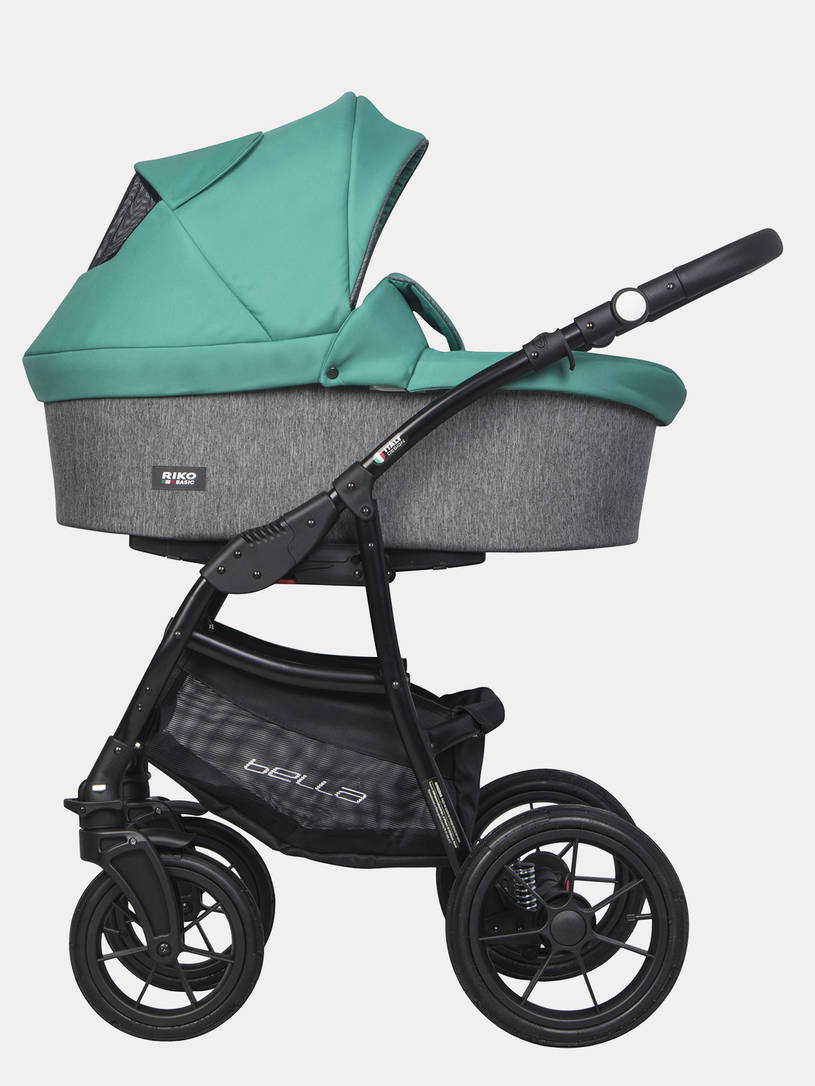 Коляска 2 в 1 Riko Basic Bella 03 мятный