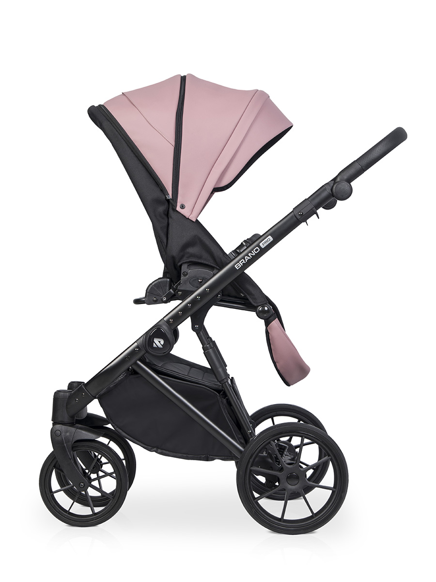 Коляска 3 в 1 Riko Brano Pro,  03 Energy pink