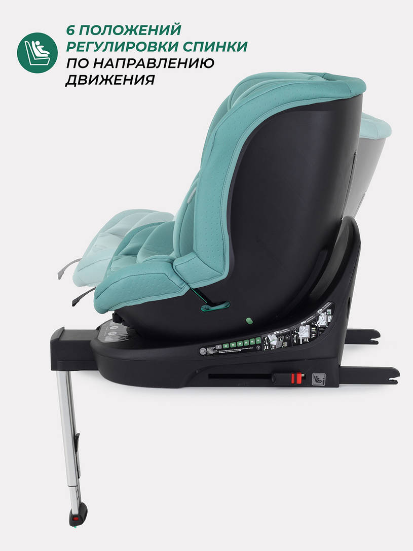 Автокресло Mowbaby Stage isofix (40-150 см) 0-36 кг Green