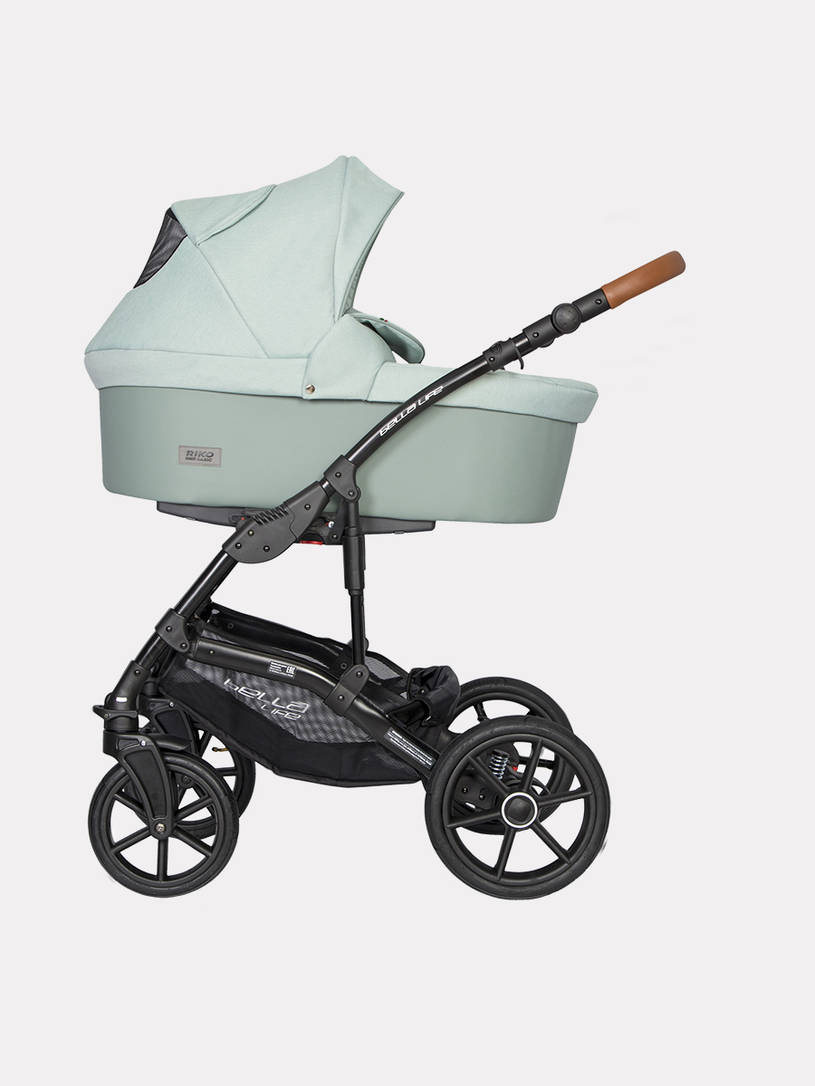 Коляска 2 в 1 Riko Basic Bella Life 02 Basil мятный