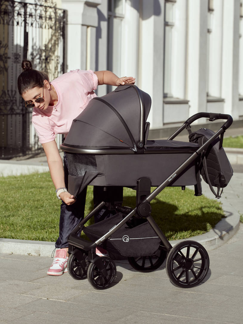 КОЛЯСКА 2 В 1 RANT FALCON GRAPHITE