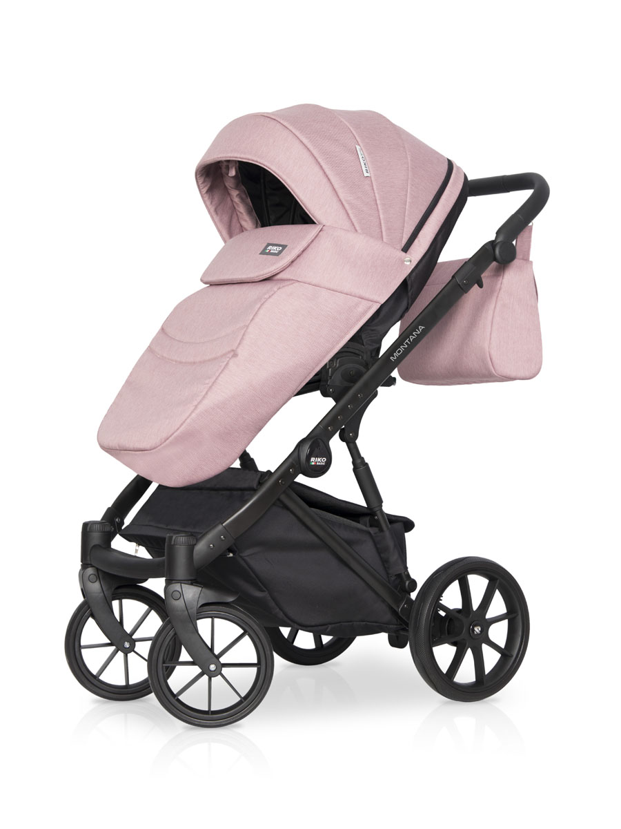 Коляска 3 в 1 Riko Basic Montana 05 розовый