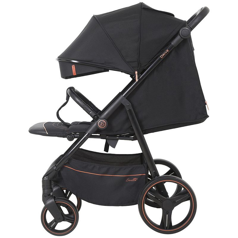 Детская прогулочная коляска Sevillababy Drive черный