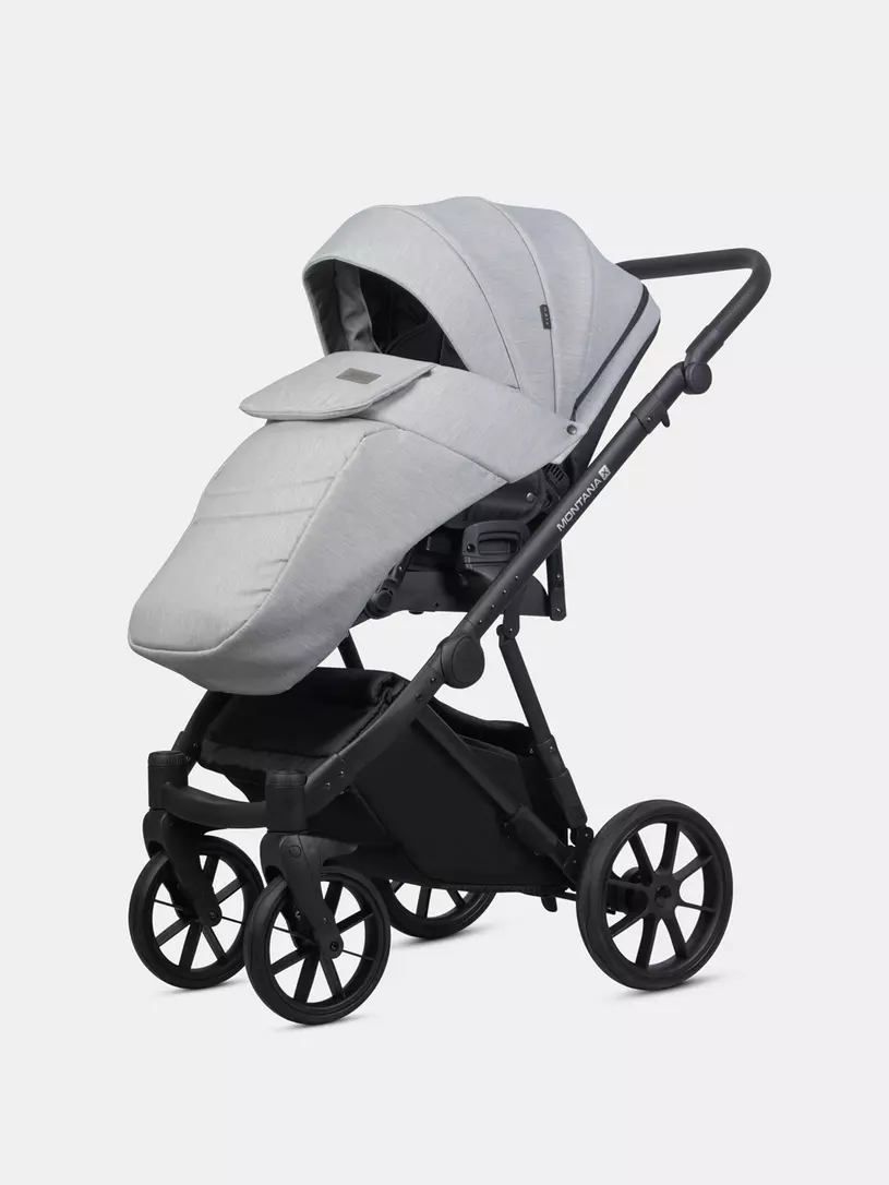Коляска 2 в 1 Riko Basic Montana X 03 серый