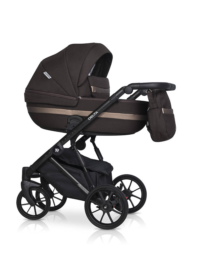 Коляска 2 в 1 RIKO BASIC DELTA 04 Chocolate