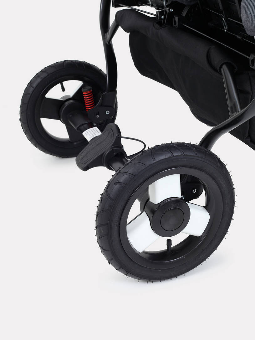 Коляска для двойни 2 в 1 Rant Dream Duo 04 серый-мятный