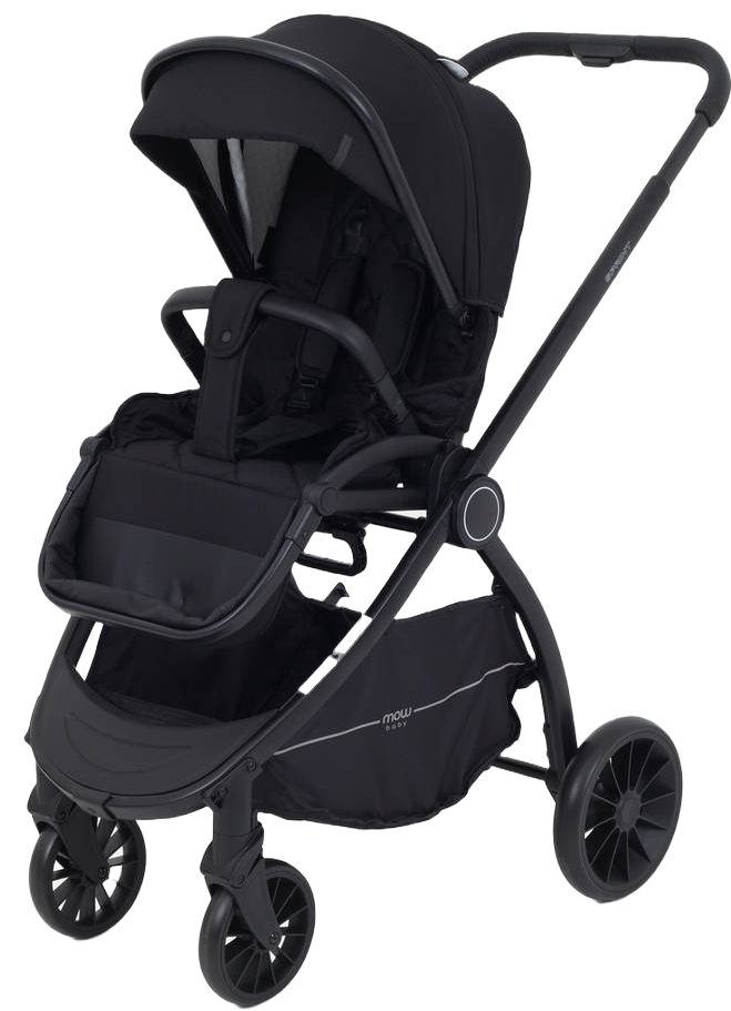 Коляска 2 в 1 MOWBaby SPRINT MB321 Black