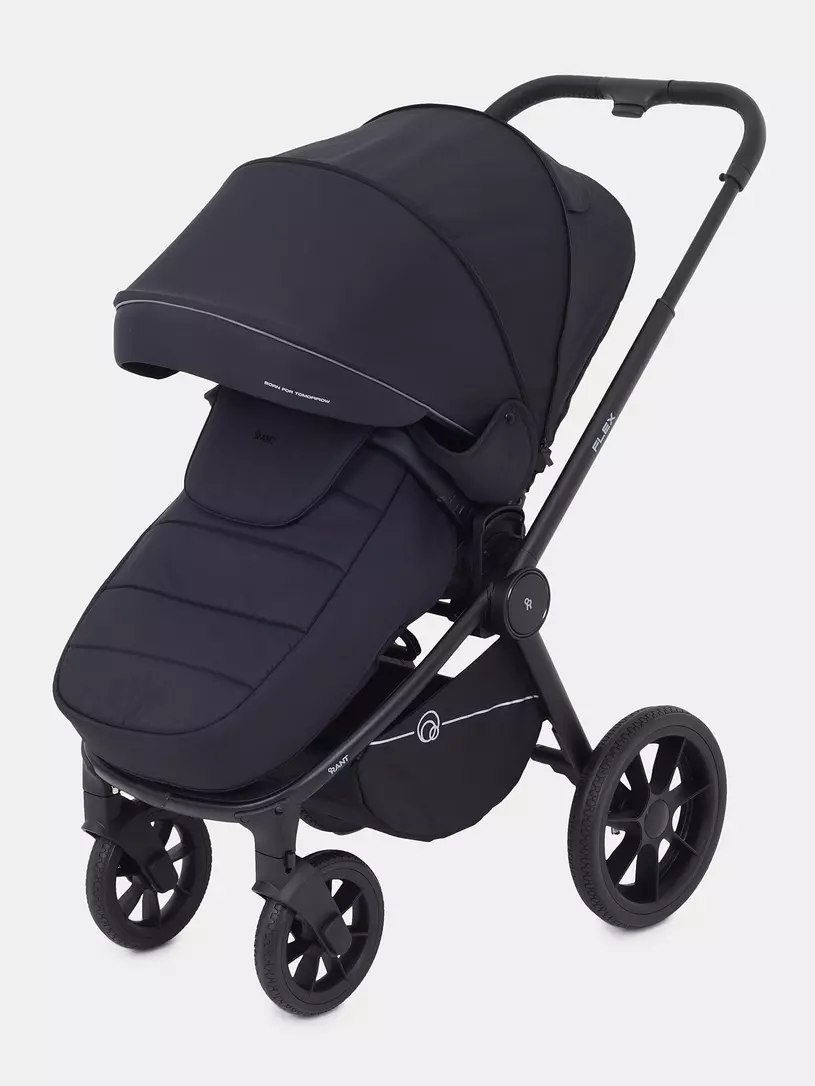 Коляска 2 в 1 Rant Flex 2025 RA076 Black