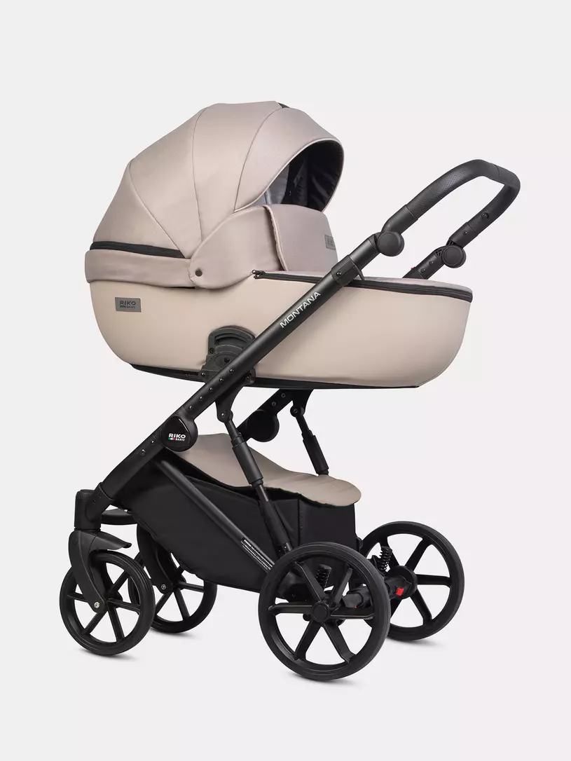 Коляска 3 в 1 Riko Basic Montana Plus 42 Beige