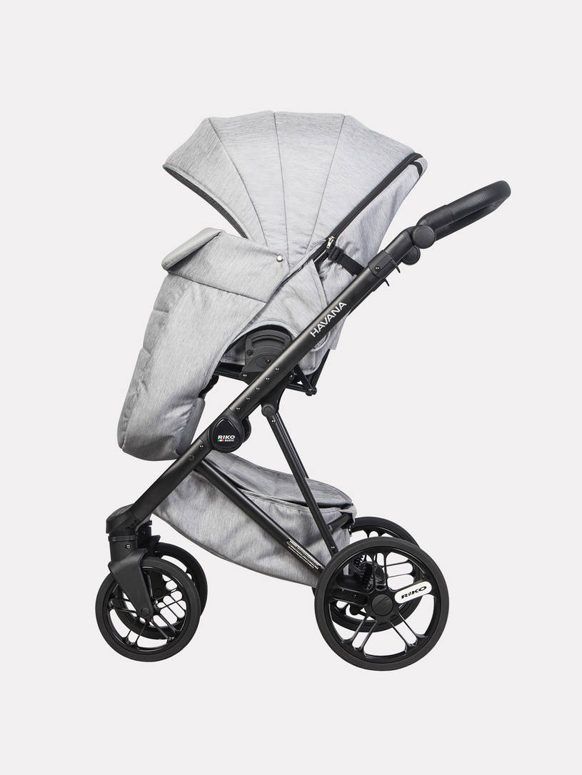 Коляска 2 в 1 Riko Basic Havana 01 серый