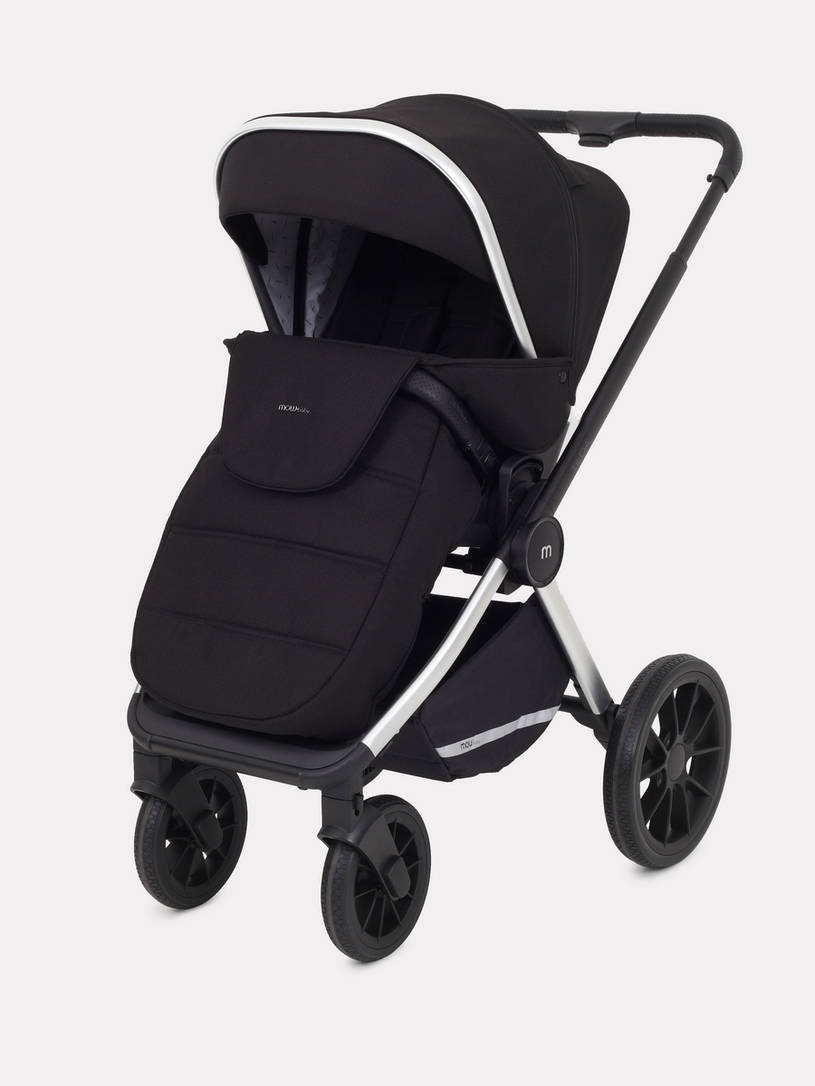 Коляска 3 в 1 Mowbaby Tilda Black