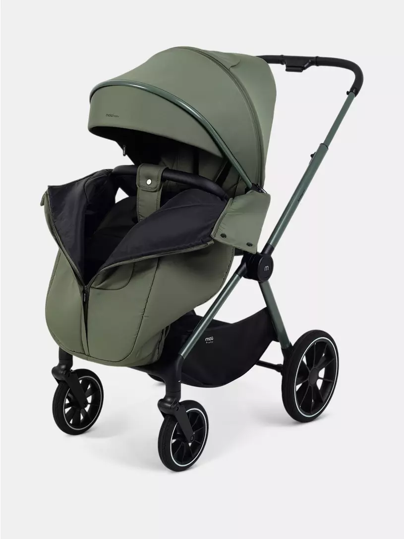 Коляска 3 в 1 Mowbaby Amber PRO Green