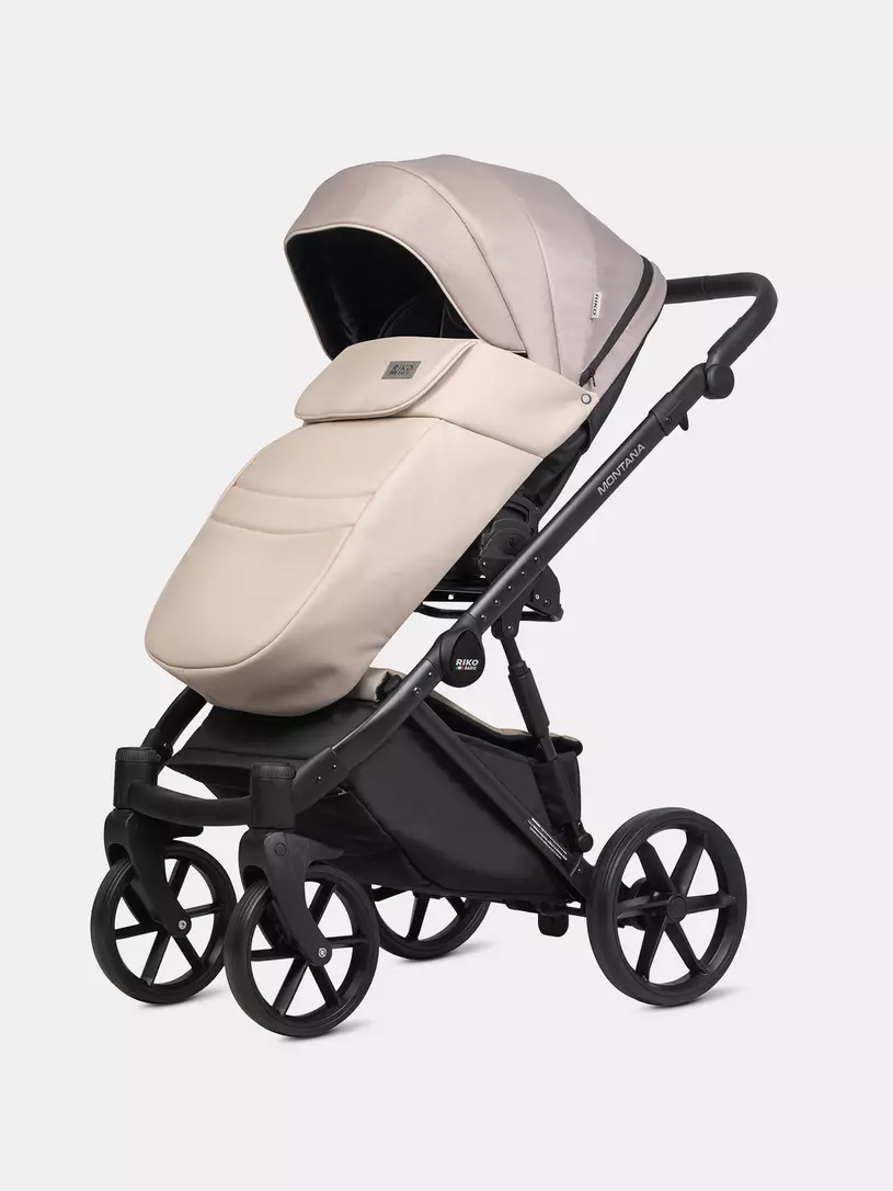 Коляска 3 в 1 Riko Basic Montana Plus 42 Beige