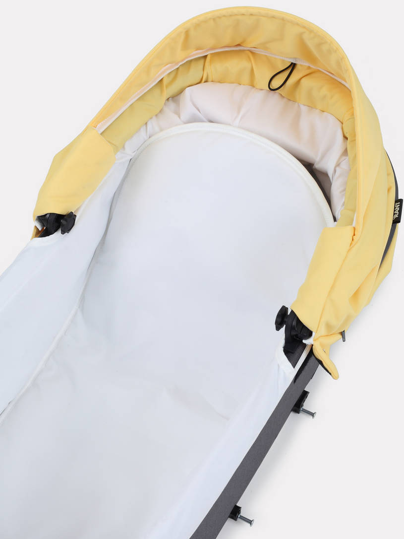 Коляска 3 в 1 Rant Dream 07 серый-желтый