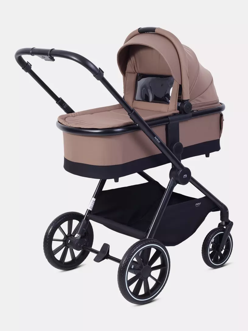 Коляска 3 в 1 Mowbaby Amber Coffee