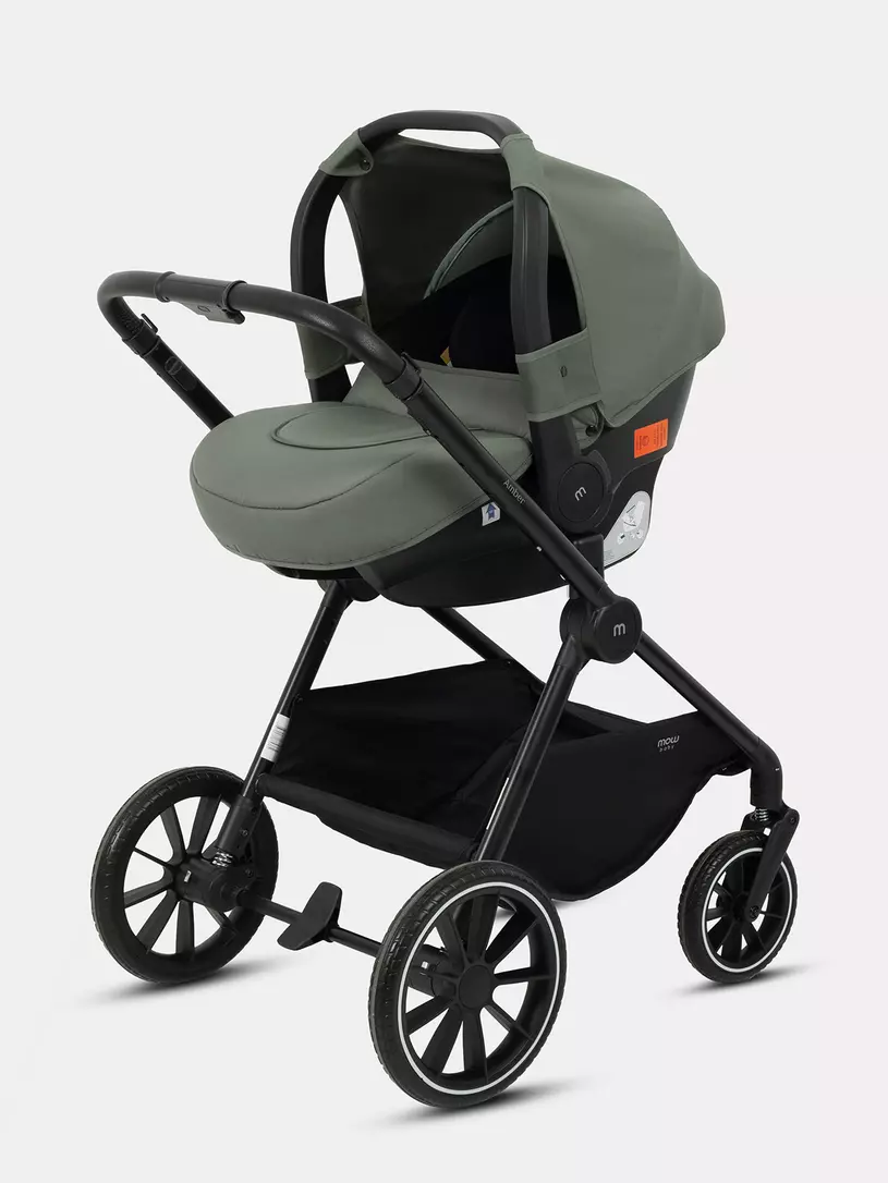 Коляска 3 в 1 Mowbaby Amber Olive
