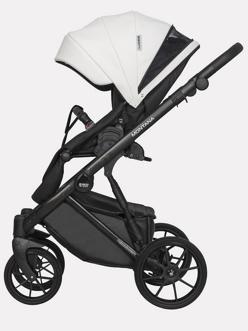 Коляска 2 в 1 Riko Basic Montana Ecco 11 white